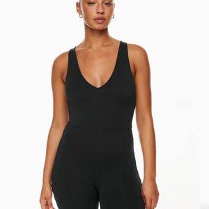 Babaton Sleeveless V-Neck Bodysuit